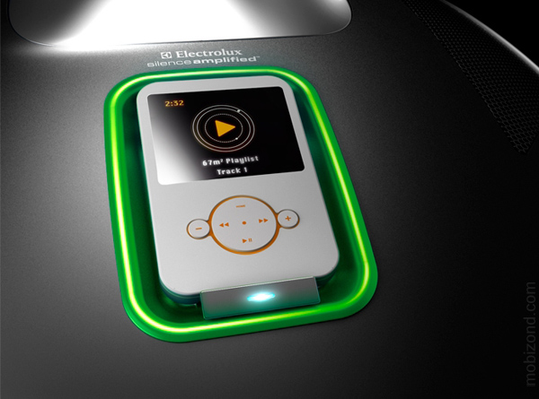 Док-станция для iPod пылесоса Electrolux UltraSilencer Music Edition
