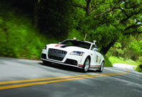 Audi TTS с автопилотом