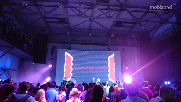 Концерт на HTC Meetup