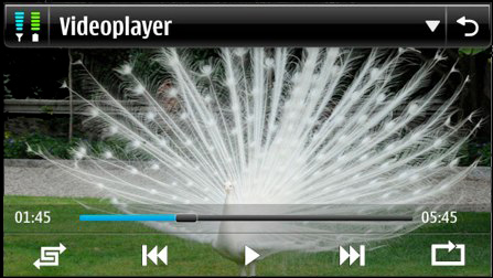 Скриншоты видеоплеера ОС Symbian 4