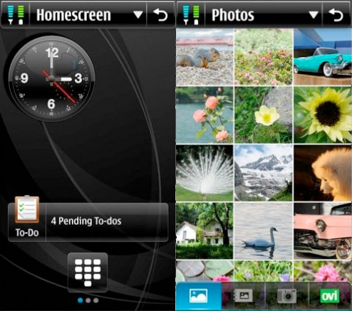Скриншоты ОС Symbian 4