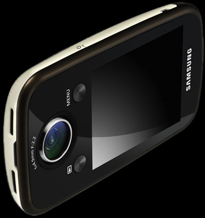 Samsung HMX-E10 с вращающимся объективом
