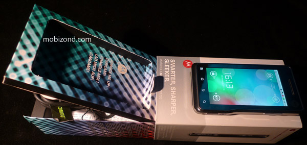Коробка Motorola XT720