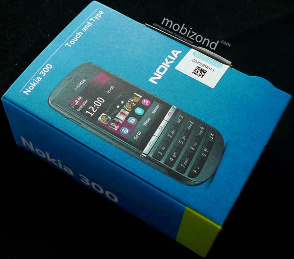 Коробка Nokia Asha 300