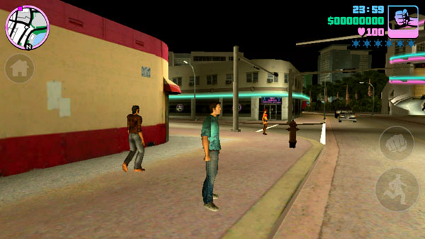 GTA: Vice City на Highscreen Omega Q
