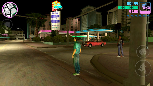 GTA: Vice City на Highscreen Omega Q